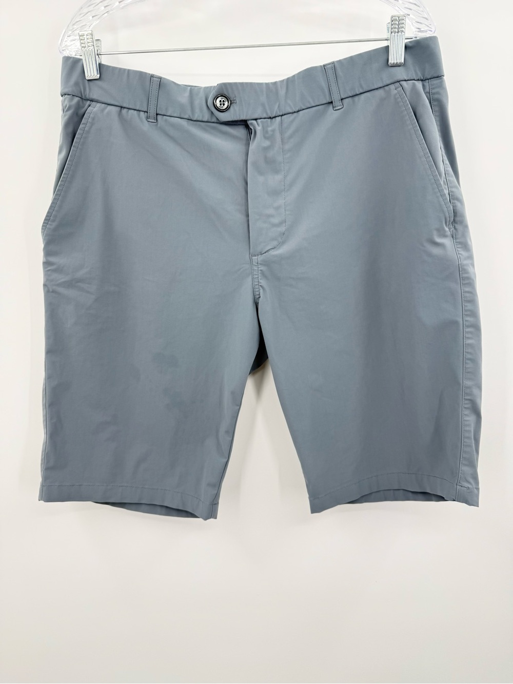 Greyson Men's Grey Montauk Performance Shorts 10" Size 34
